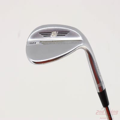 Titleist Vokey SM8 Tour Chrome Wedge Lob LW 58° 10 Deg Bounce S Grind Titleist Vokey BV Steel Wedge Flex Right Handed 35.0in