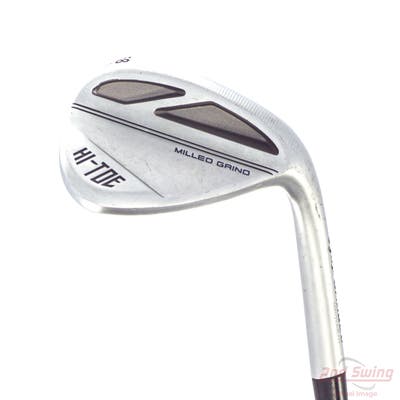 TaylorMade Milled Grind HI-TOE 3 Chrome Wedge Lob LW 58° 13 Deg Bounce Stock Steel Shaft Steel Wedge Flex Right Handed 35.0in