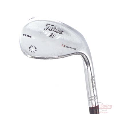 Titleist Vokey SM6 Tour Chrome Wedge Sand SW 56° 8 Deg Bounce M Grind SM6 BV Steel Wedge Flex Right Handed 35.5in