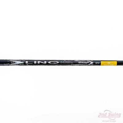 Used W/ TaylorMade RH Adapter UST Mamiya Lin-Q M40X White 60g Driver Shaft Stiff 44.75in