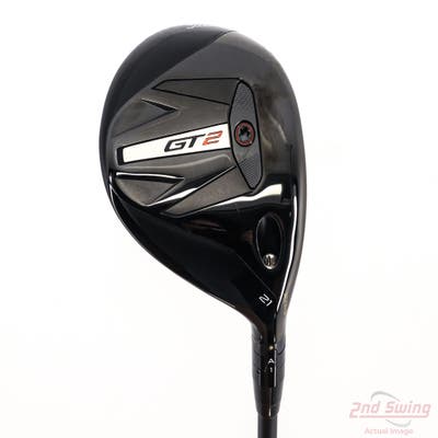Mint Titleist GT2 Fairway Wood 7 Wood 7W 21° Project X HZRDUS Black 5G 80 Graphite Stiff Right Handed 41.5in