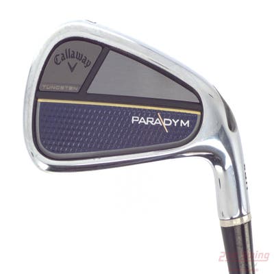 Mint Callaway Paradym Single Iron 7 Iron Aldila Ascent 50 Graphite Senior Right Handed 37.5in