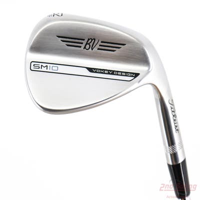 Mint Titleist Vokey SM10 Tour Chrome Wedge Gap GW 52° 8 Deg Bounce F Grind True Temper Dynamic Gold S200 Steel Wedge Flex Right Handed 35.75in