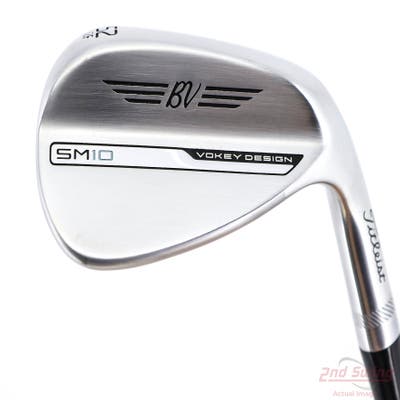 Mint Titleist Vokey SM10 Tour Chrome Wedge Gap GW 52° 12 Deg Bounce F Grind True Temper Dynamic Gold S200 Steel Wedge Flex Right Handed 35.75in