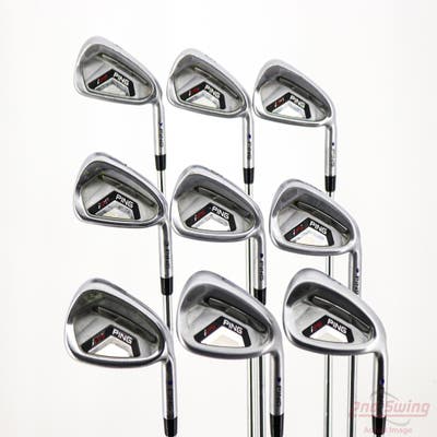 Ping I25 Iron Set 4-PW AW SW Ping CFS Steel Regular Right Handed Purple dot +1/4"