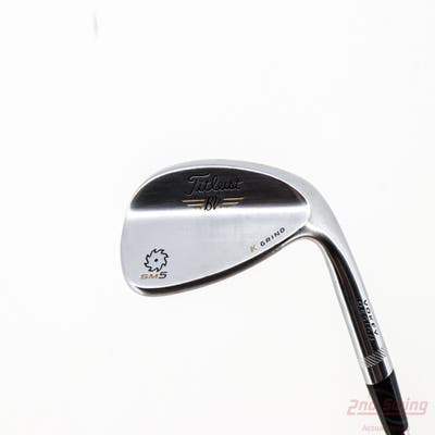 Titleist Vokey SM5 Tour Chrome Wedge Lob LW 58° 11 Deg Bounce K Grind Titleist SM5 BV Steel Wedge Flex Right Handed 35.25in