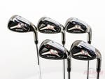 TaylorMade 2009 Burner Iron Set 8-PW AW SW Stock Steel Shaft Steel Stiff Right Handed +1/2"