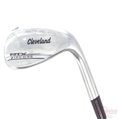 Cleveland RTX ZipCore Tour Satin Wedge Lob LW 58° 6 Deg Bounce Dynamic Gold Spinner TI Steel Wedge Flex Right Handed 34.5in