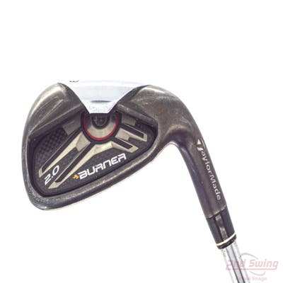 TaylorMade Burner 2.0 Single Iron 9 Iron Stock Steel Shaft Steel Stiff Right Handed 36.5in