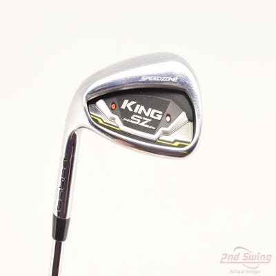 Cobra KING SpeedZone Single Iron Pitching Wedge PW Nippon NS Pro Modus 3 Tour 105 Steel Stiff Left Handed 37.0in