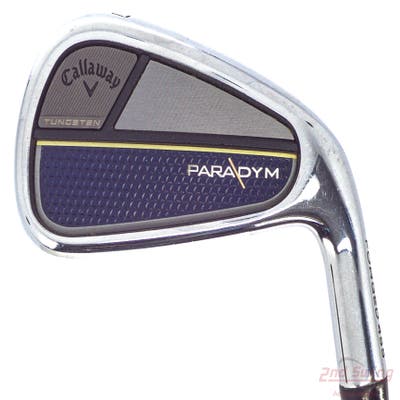 Callaway Paradym Single Iron 7 Iron True Temper Elevate MPH 95 Steel Stiff Right Handed 37.0in
