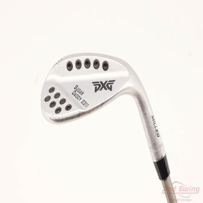 PXG 0311 Sugar Daddy Milled Chrome Wedge Lob LW 58° 7 Deg Bounce Aerotech SteelFiber i70 Graphite Regular Right Handed 35.5in