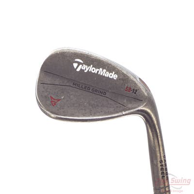 TaylorMade Milled Grind 2 Black Wedge Sand SW 56° 12 Deg Bounce SB True Temper Dynamic Gold S200 Steel Stiff Right Handed 35.25in