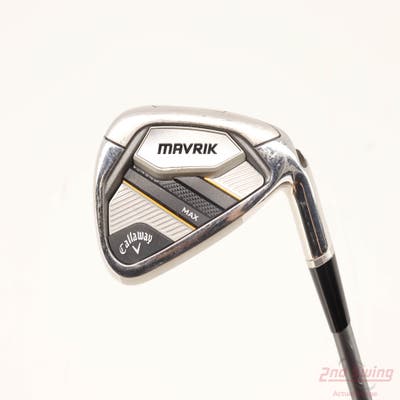 Callaway Mavrik Max Single Iron 7 Iron Project X Catalyst 65 Graphite Regular Right Handed 37.25in
