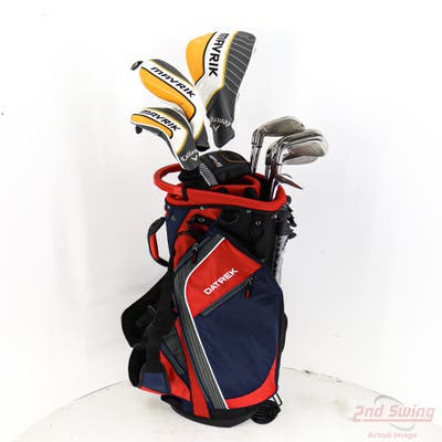 Complete Set of Men's Callaway Mizuno Honma Odyssey Golf Clubs + NEW Datrek Stand Bag w/Headcovers