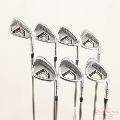 Ping I25 Iron Set 5-PW GW Aerotech SteelFiber i80 Graphite Regular Right Handed Black Dot +1/4"