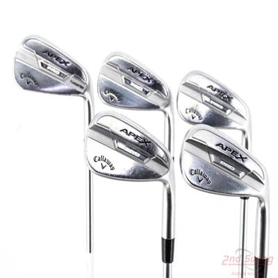 Callaway Apex Pro 21 Iron Set 7-PW AW Project X IO 6.0 Steel Stiff Right Handed +1/4"