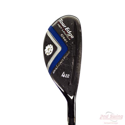 Tour Edge Hot Launch C521 Hybrid 4 Hybrid 22° Aldila Rogue Black 55 Graphite Senior Right Handed 39.5in