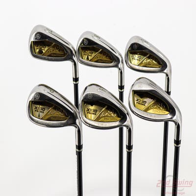 XXIO Prime Royal Edition Iron Set 7-PW AW SW XXIO SP-1100 Graphite Regular Right Handed +1/4"