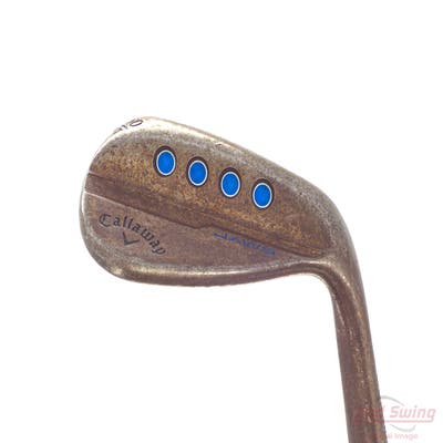 Callaway Jaws MD5 Raw Wedge Lob LW 60° 8 Deg Bounce T Grind Dynamic Gold Tour Issue 115 Steel Stiff Right Handed 35.0in