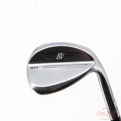 Titleist Vokey SM9 Tour Chrome Wedge Lob LW 58° 12 Deg Bounce D Grind Nippon NS Pro Modus 3 Tour 120 Steel Stiff Right Handed 35.5in