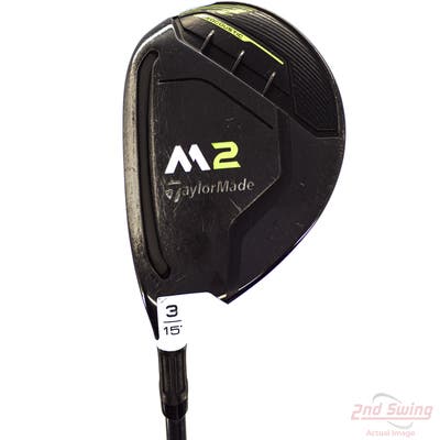 TaylorMade M2 Fairway Wood 3 Wood 3W 15° TM Reax 65 Graphite Stiff Left Handed 43.5in