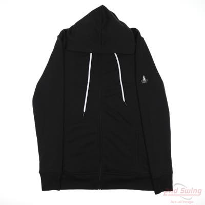 New W/ Logo Womens Footjoy Jacket Medium M Black MSRP $80