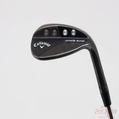Callaway Jaws Raw Black Plasma Wedge Lob LW 58° 8 Deg Bounce Z Grind FST KBS 610 Steel Wedge Flex Right Handed 35.25in