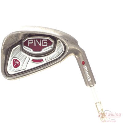 Ping Faith Single Iron 7 Iron Ping ULT 200 Ladies Graphite Ladies Right Handed Red dot 36.5in