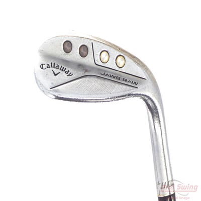 Callaway Jaws Raw Chrome Wedge Lob LW 60° 8 Deg Bounce Z Grind Dynamic Gold Spinner TI 115 Steel Wedge Flex Right Handed 35.0in