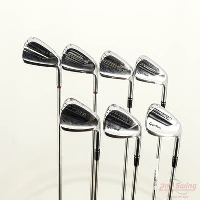 TaylorMade P-790 Iron Set 4-PW FST KBS Tour C-Taper Lite 105 Steel Regular Right Handed STD