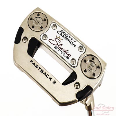 Mint Titleist Scotty Cameron 2026 Studio Style Fastback 2 Long Design Putter Steel Right Handed 38.0in