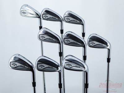 Callaway Elyte Iron Set 4-PW AW SW Nippon NS Pro Modus 3 Tour 105 Steel Stiff Right Handed -1/4"