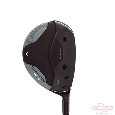 Mint Callaway Quantum Max D Fairway Wood 7 Wood 7W 21° Mitsubishi Vanquish 5 Graphite Senior Right Handed 42.0in