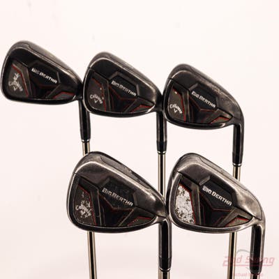 Callaway 2019 Big Bertha Iron Set 7-PW AW UST Mamiya Recoil ESX 460 F2 Graphite Senior Right Handed +1/4"