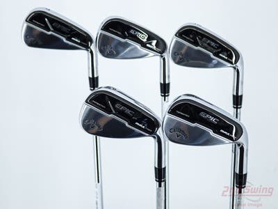 Callaway Epic Max Fast Japan Version Iron Set 7-PW AW Nippon NS Pro Zelos 7 Steel Stiff Right Handed +1/2"