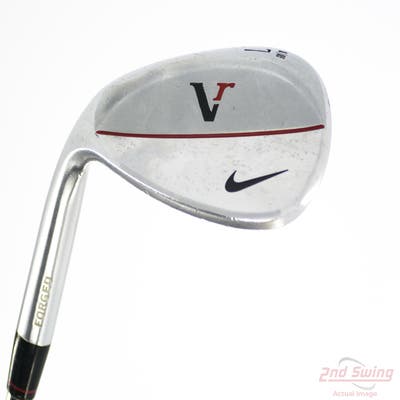 Nike Victory Red Forged Chrome Wedge Lob LW 60° 10 Deg Bounce Nike Stock Steel Wedge Flex Left Handed 35.25in