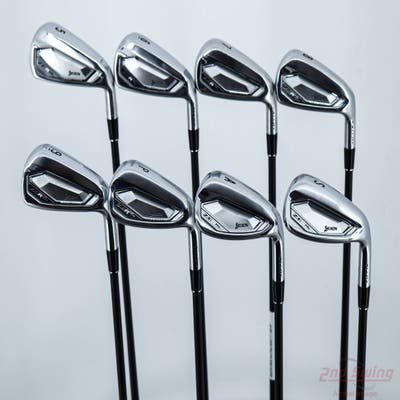 Mint Srixon ZXiR HL Iron Set 5-PW AW SW FST KBS MAX Graphite 50 Graphite Senior Right Handed +1"