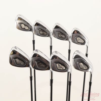 Titleist T400 Iron Set 6-PW AW GW SW Fujikura 2021 Vista Pro 50 IR Graphite Senior Right Handed +3/4"