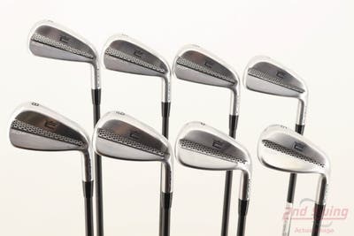Mint Cobra 3DP Tour Iron Set 4-PW GW LA Golf L-Series 120 Graphite X-Stiff Right Handed +3/4"