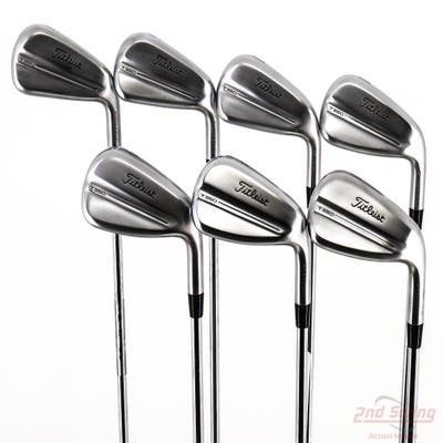 Mint Titleist 2025 T350 Iron Set 5-PW GW True Temper AMT Red G2 Steel Regular Right Handed +1/4"
