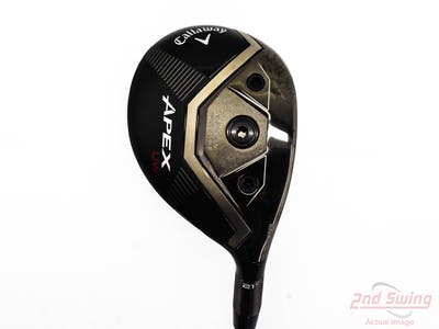 Mint Callaway 2025 Apex UW Fairway Wood 7 Wood 7W 21° Mitsubishi Tensei AV Blue 75 Stiff Right Handed