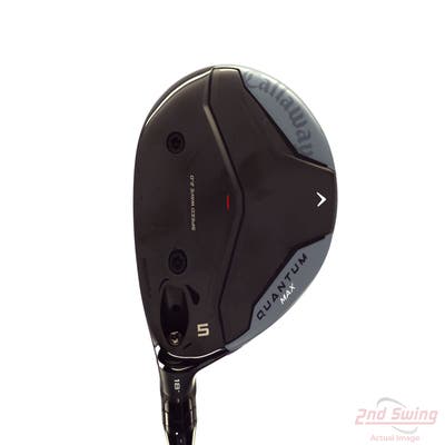 Mint Callaway Quantum Max Fairway Wood 5 Wood 5W 18° Project X Denali Frost Silver 60 Graphite Regular Left Handed 42.75in