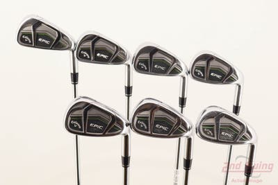 Callaway Epic Iron Set 5-PW AW Project X LZ 95 5.5 Steel Regular Right Handed +1/4"