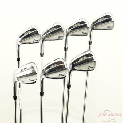 Titleist 2021 T100S Iron Set 4-PW FST KBS C-Taper 130 Steel X-Stiff Left Handed STD