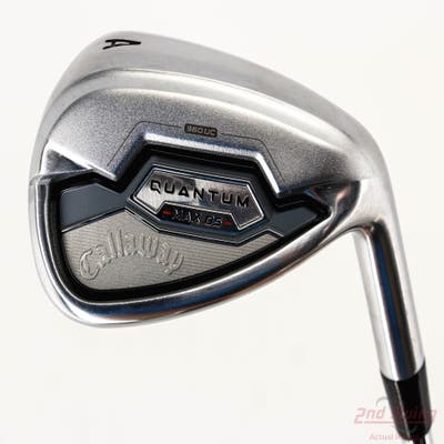 Callaway Quantum Max OS Wedge Gap GW True Temper Elevate 85 Steel Stiff Right Handed 35.75in