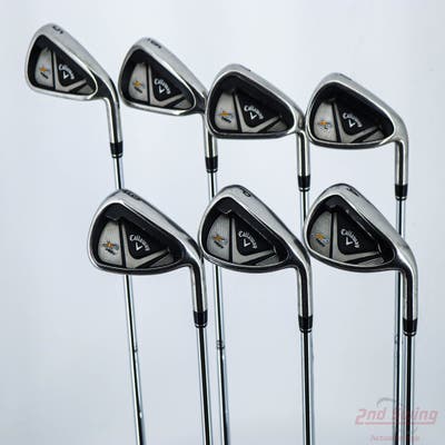 Callaway X2 Hot Iron Set 5-PW AW True Temper Dynamic Gold S300 Steel Stiff Right Handed STD