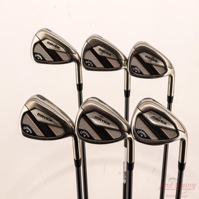 Callaway Mavrik Iron Set 6-PW AW Project X Catalyst 55 Graphite Senior Right Handed STD