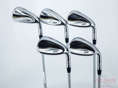 Ping G LE 3 Iron Set 5-PW SW ULT 250 Lite Graphite Ladies Right Handed Black Dot +1/4"