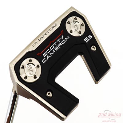 Mint Titleist Scotty Cameron 2026 Phantom 5.5 Putter Steel Left Handed 33.0in